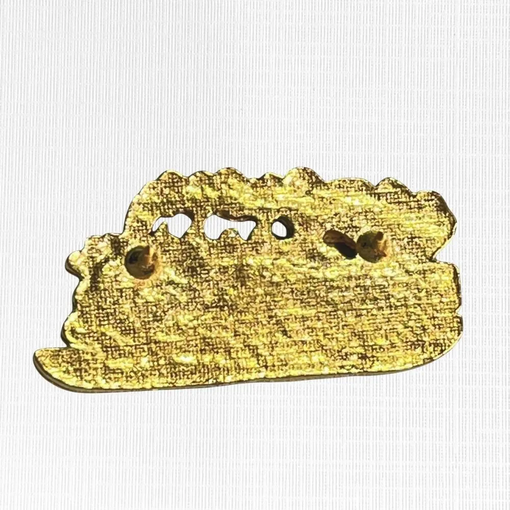 VTG Masonic Pin Shriners International Train Gold Tone Symbol USA Made 1.8